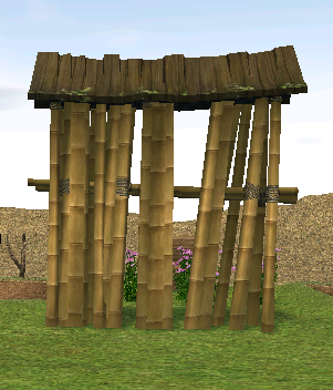 Building preview of Bamboo Fence