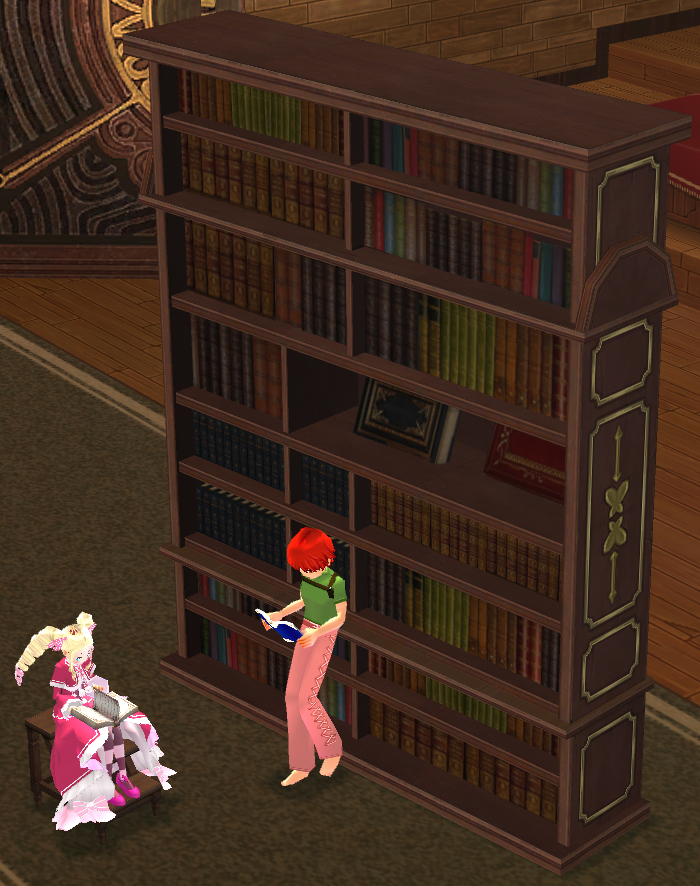 Seated preview of Beatrice's Bookshelf