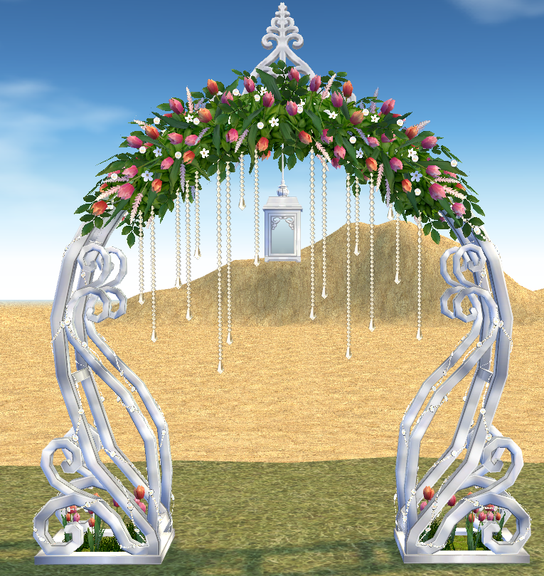 Building preview of Homestead Twinkling Lights Tulip Arch