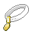 Inventory icon of Solid White Collar (Pet)