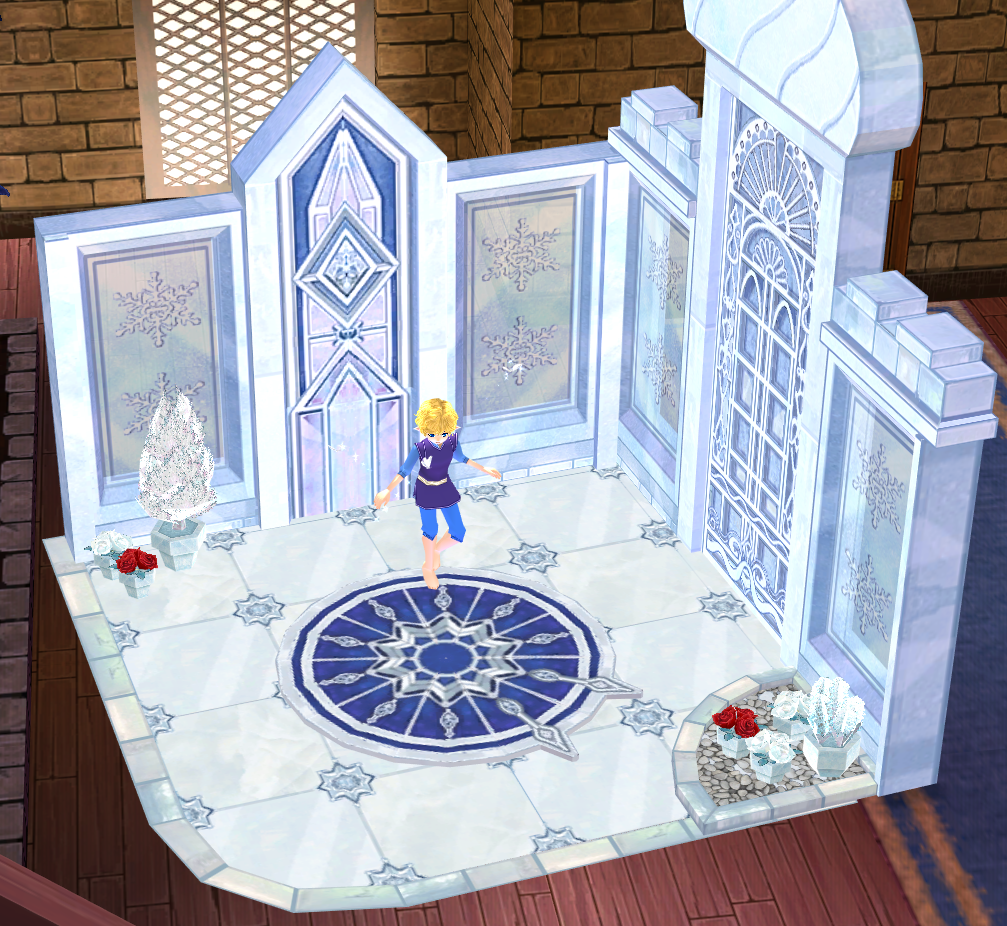 Seated preview of Winter Royal Garden Studio Set