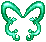 Icon of Emerald Twinkling Cupid Wings
