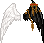 Icon of Black Sacred Daemon Wings