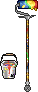 Icon of Rainbow Paint Roller