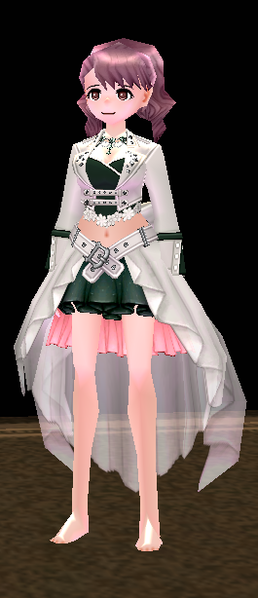 Equipped Starlet Circle Outfit (F) (Default) viewed from an angle
