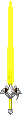 Inventory icon of Leminia's Holy Moon Sword (Yellow Blade)