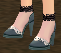 Equipped Ailionoa Haute Heels (F) viewed from an angle