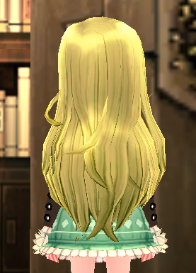 Equipped Chic Wig (F) viewed from the back