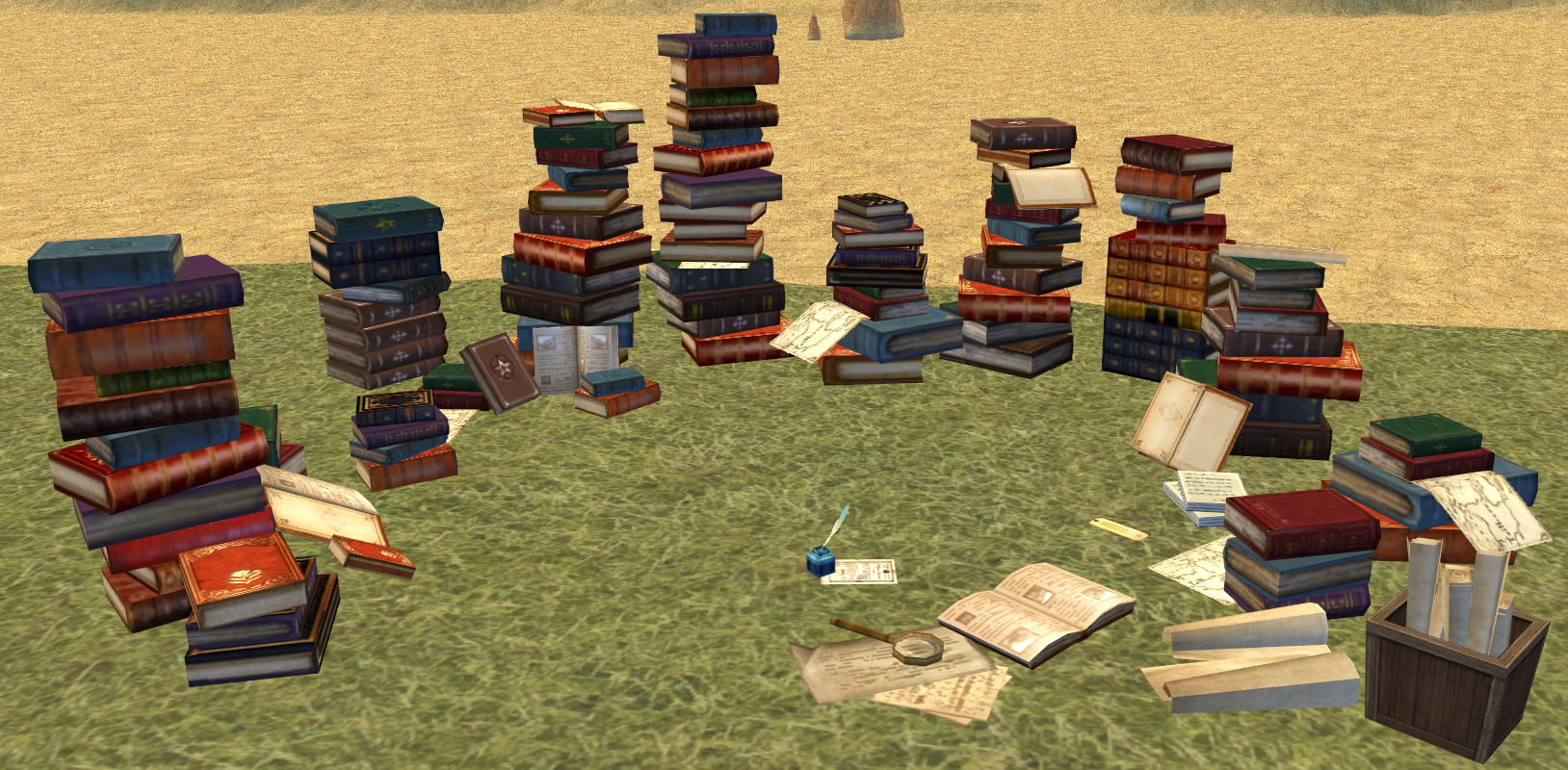 Building preview of Homestead Book Piles