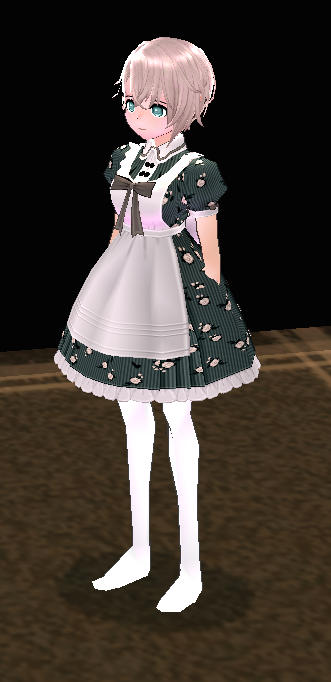 Old-Fashioned Dress and Apron (F) Equipped Angled.png