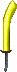 Inventory icon of Machete (Yellow Blade)