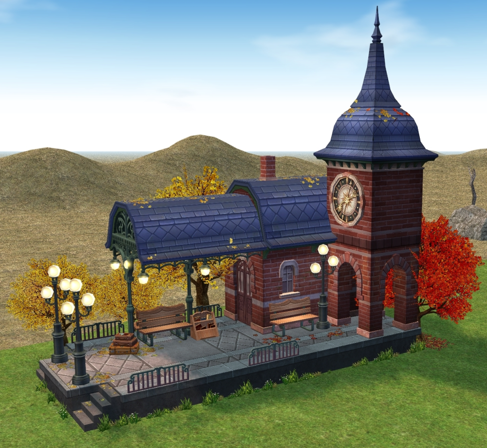 Building preview of Homestead Autumn Train Station