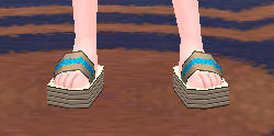 Bright Giant Summer Sandals (F) Equipped Front.png