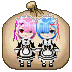 Inventory icon of Ram and Rem Doll Bag
