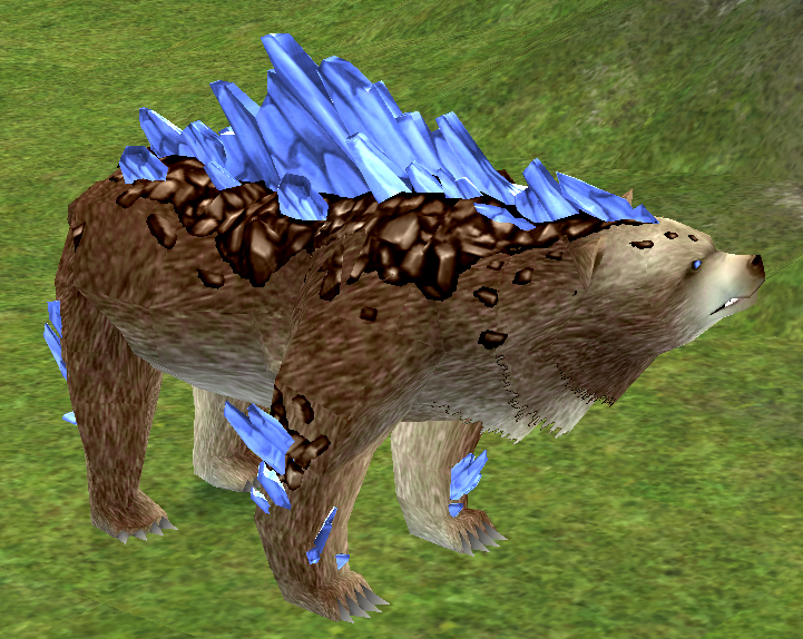 Picture of Sapphire Crystal Bear