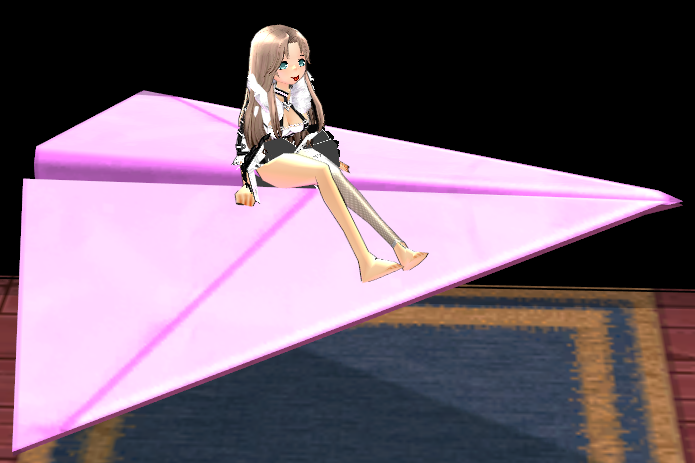 Seated preview of Pink Paper Airplane