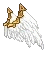 Icon of Tiny Holy Guardian Angel Wings