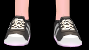 Equipped Shirou Emiya Sneakers viewed from the front