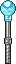 Inventory icon of Iron Mace (Blue Top)