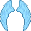 Icon of Sky Blue Heavenly Dream Wings