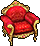 Building icon of Golden Insignia Velvet Chair
