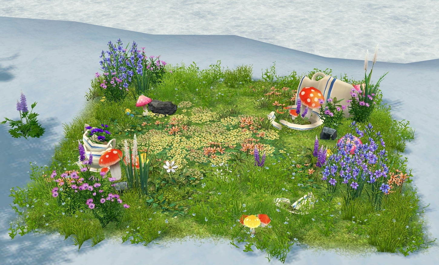 Building preview of Homestead Fairytale Flower Garden